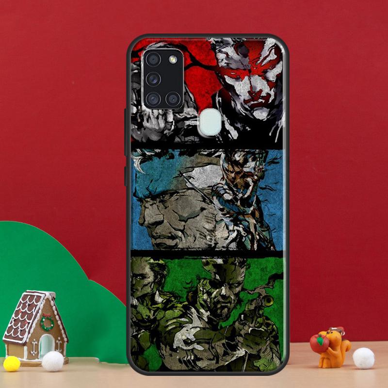 Чехол Metal Gear Solid для Samsung Galaxy A54 A34 A14 A32 A12 A22 A52 A72 A13 A33 A53 A50 A52S A51 A71 Задняя панель