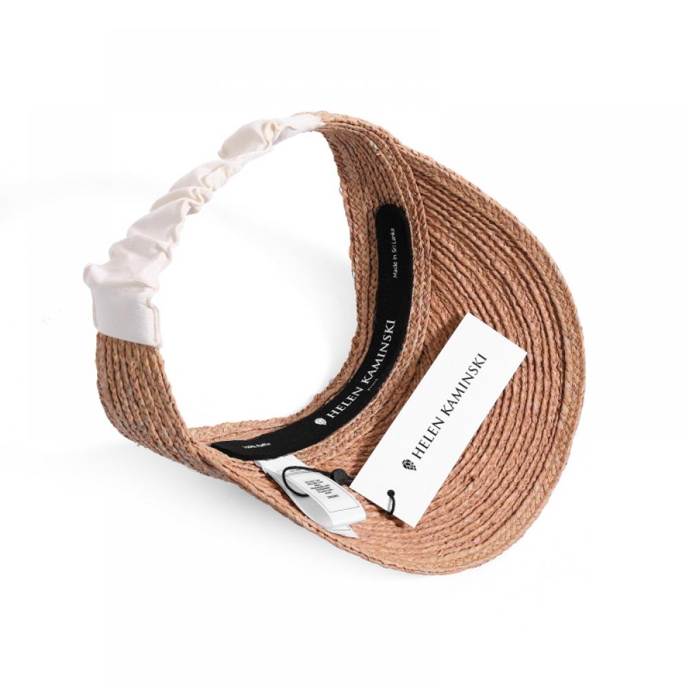 Шляпа Helen Kaminski Hat51381 Nucr Medea Nougat Cream Visor Солнечная кепка
