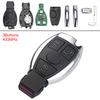 433MHz 3 Buttons Keyless Uncut Flip Remote Key Fob for Mercedes Benz Year 2000+ NEC&BGA Control