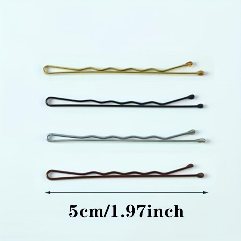 50/100Pcs Wave Hair Clips Metal Bobby Pins For Women Styling Salon Hair Accessories