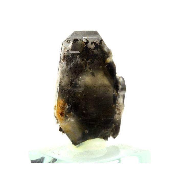 Pierres et Minéraux. Quartz Gris. 98.0 ct. Mine du Remond, Savoie, France.