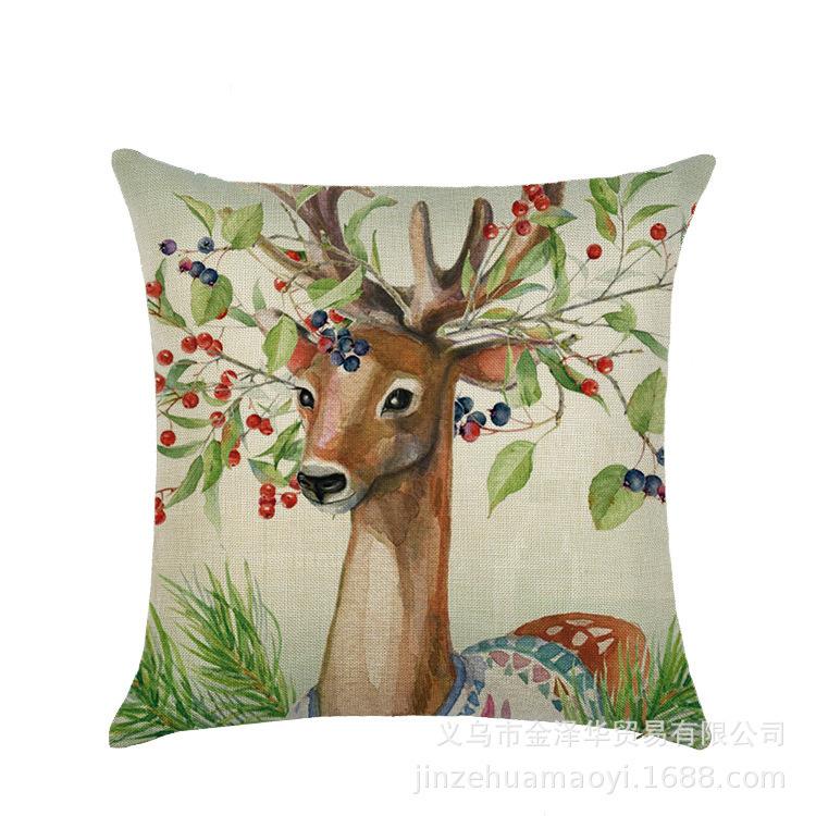 Акварельный кролик яйцо пасхальный наволочка скандинавский офис диван полиэстер наволочка домашняя мебель