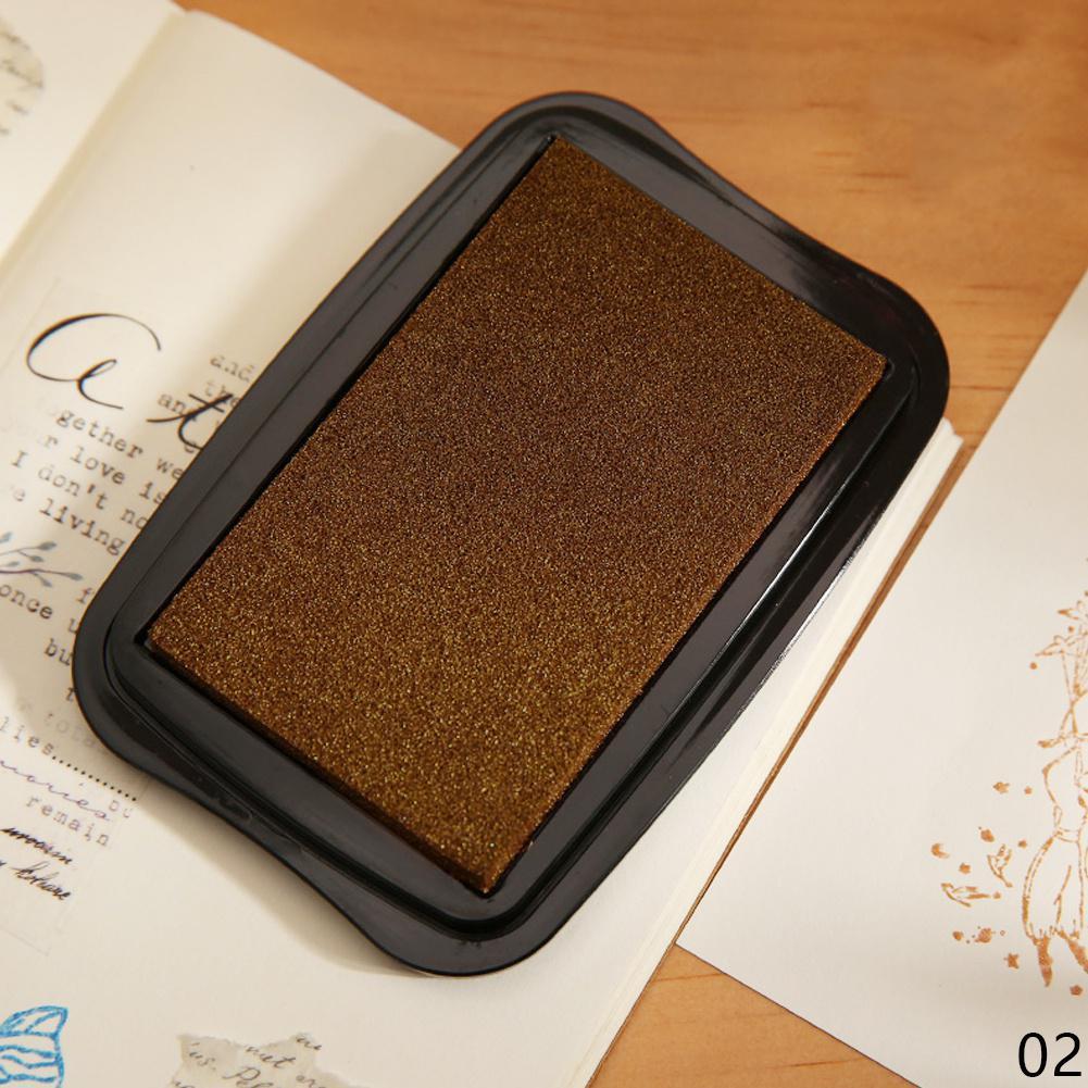 Винтажные подушечки для чернил большого размера для штампов, поделки своими руками, подушечки для штампов для скрапбукинга, резиновые деревянные штампы, бумажные подушечки для чернил