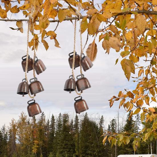Многоразовый коровий колокольчик изысканный современный креативный деревенский металлический потертый молочный