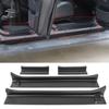 Door Plate Cover Sill for Jeep Wrangler JL Gladiator JT 2018-2022 Entry Guards Door Sill Plate Protectors 4-Door Car Accessories