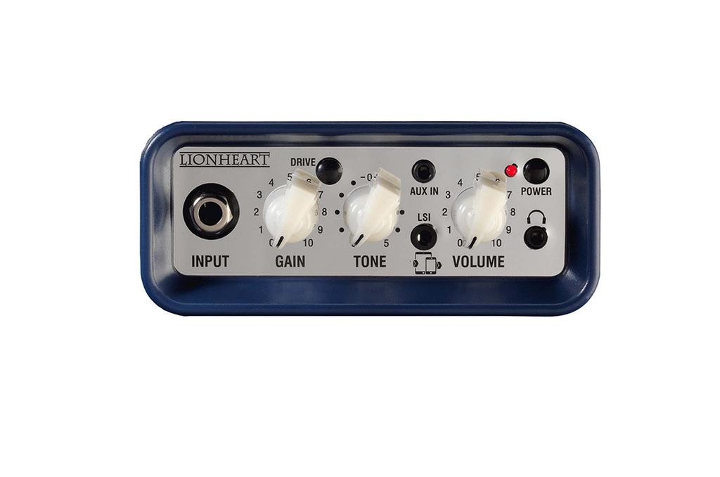 Laney MINI Series Battery Powered Guitar Amplifier with Smartphone Interface 3W Lionheart - - - Edition, MINI-LION