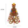 Creative DIY Wooden Christmas Tree Window Shop Mall Desktop Display Props Ornament Holiday Gifts Decoration Ornaments 2026