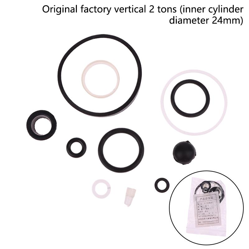 1 Set 2T -50T Horizontal Repair Kit 2-50 Tons Horizontal Jack Accessories Hydraulic Plunger Piston Oil Seal