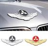 Для Lancer 9 10 ASX L200 Colt Pajero Outlander Eclipse Автомобильная боковая наклейка Значок на багажник Наклейка в форме крыльев Автодекор