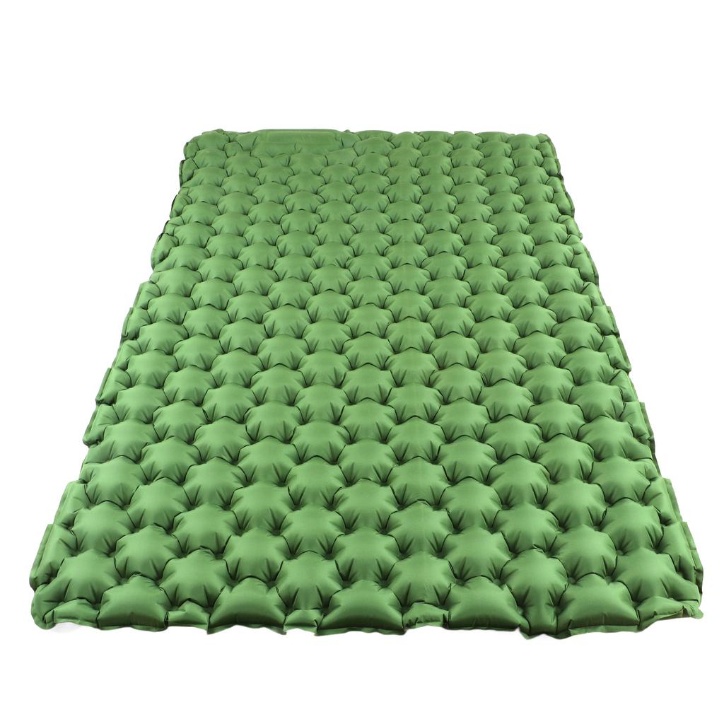 Кемпинговый спальный коврик оливково-зеленый 60-х годов надувной эргономичный поддержка водонепроницаемый нейлон кемпинг