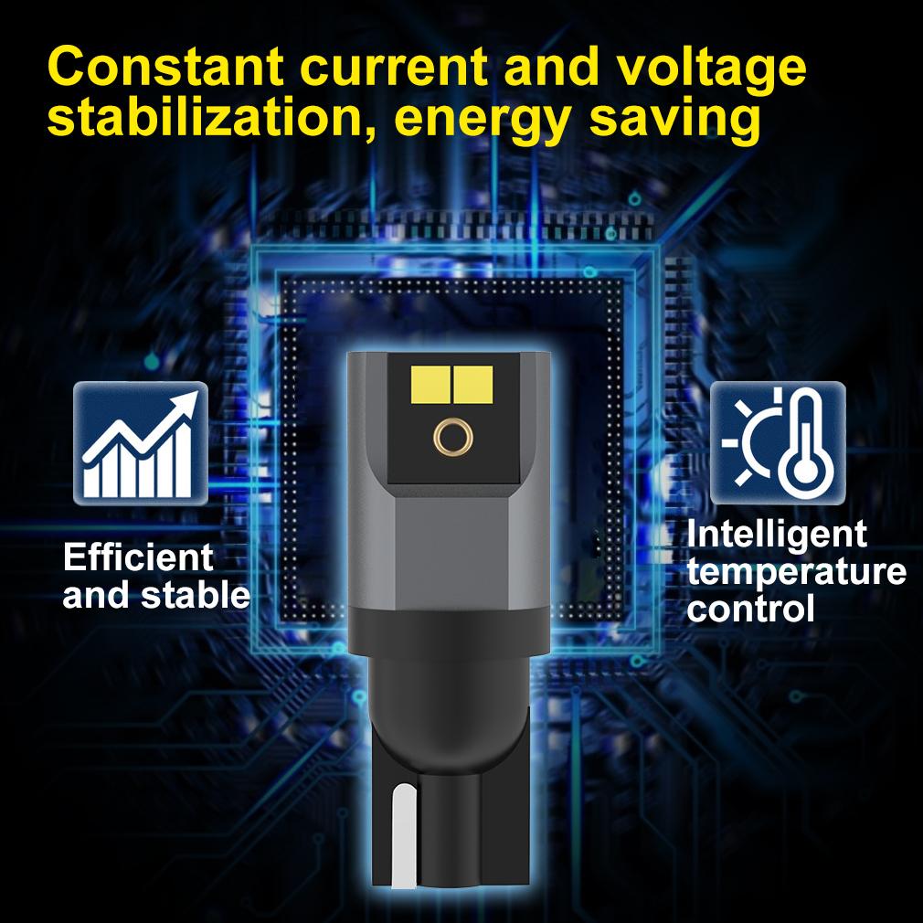 2 шт. T10 светодиодные лампы супер яркие W5W WY5W CSP чипы Led 194 168 Canbus клин автомобильные парковочные огни авто купольная лампа белая для габаритных огней