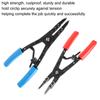 2001700 Metal Circlip Pliers Set Heavy Duty Universal 10 Inches Car Repair Tool Auto Parts Internal External Snap Ring Pliers