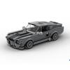 382 детали Новый MOC Модель автомобиля Городская трасса Мустанг Шелби GT500 Детские развивающие конструкторы Подарок