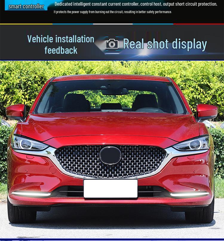 Светодиодные дневные ходовые огни для Mazda Atenza 2020-2021 (модифицированные)