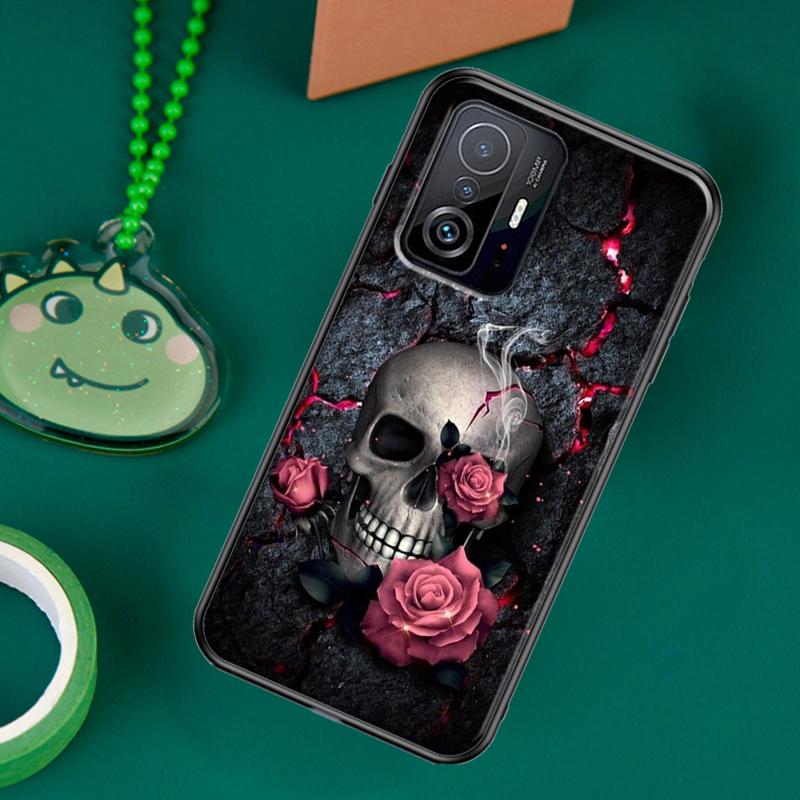 Готический модный чехол с черепом для POCO F5 X5 X3 Pro X4 F4 GT F3 M5s C40 чехол для Xiaomi 13 12 Lite 11T 12T Pro 12X