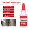30/50g Car Motorcycle Bicycle Tire Repairing Glue Car Strip Repair Seal Glue Emergency Glue Agent Repair Instant Portable T G5W4