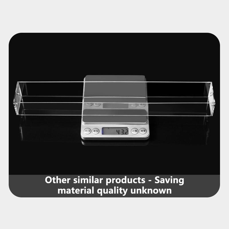 Multi-Layer Acrylic Nail Polish Display Rack - Transparent Organizer For Gel Polish And Cosmetics In Nail Salons