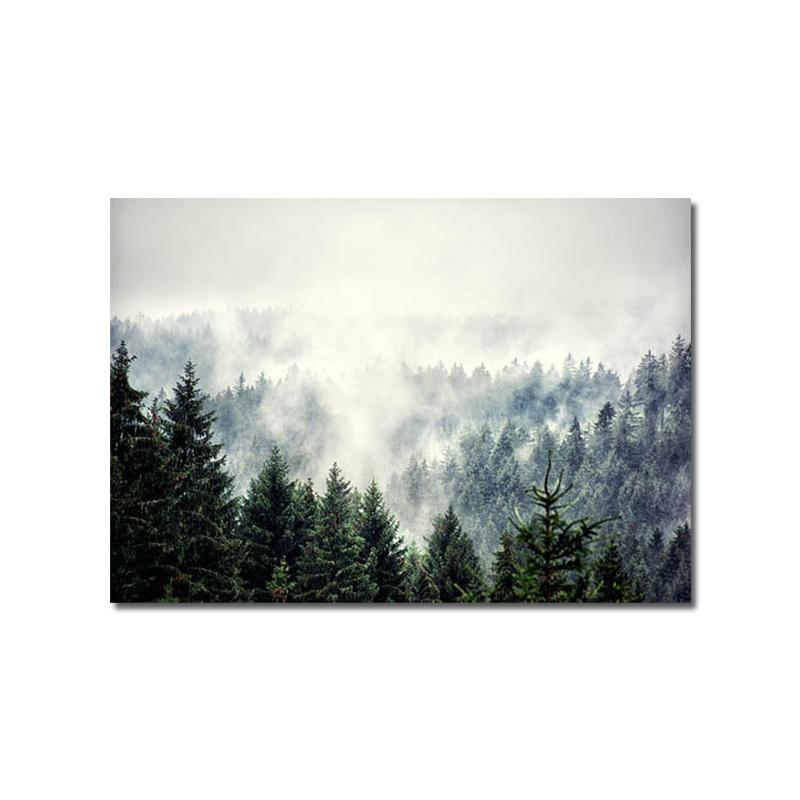 Плакат на скандинавскую тему, природный пейзаж, холст, картина, настенное искусство, горное озеро, принт с оленем, декоративные картины для гостиной, домашний декор