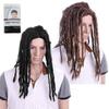Monoii Dreadlock Wig with Wig Net Pirate Cosplay Long Wig Halloween Pirate Costume Wig D326