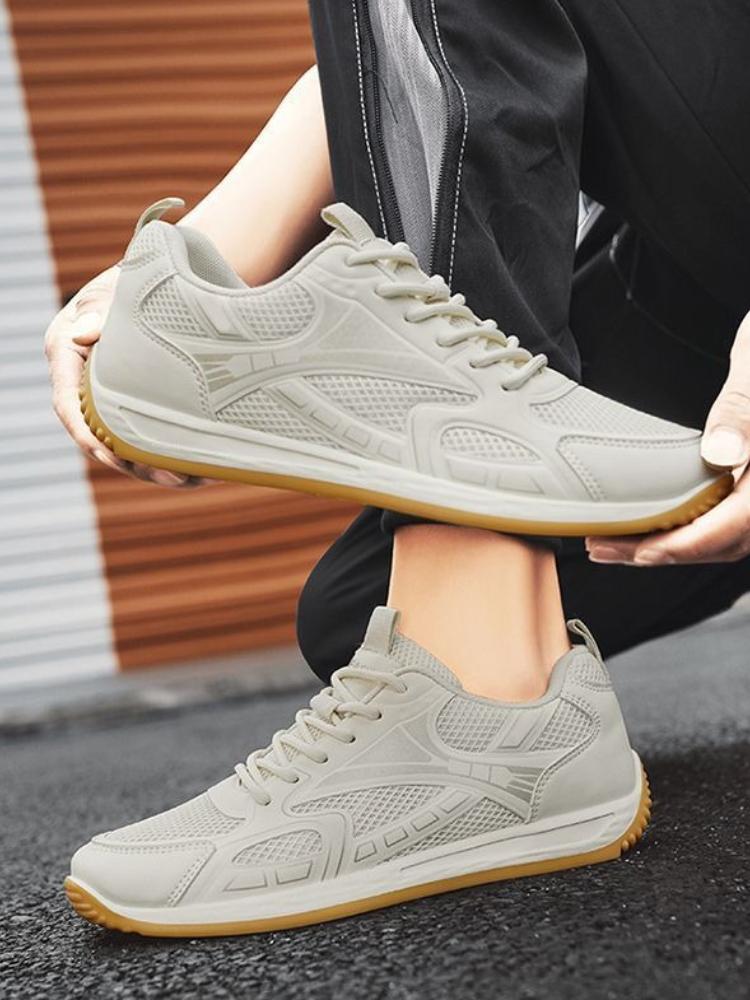 Модные Легкие Весенне-Осенние Зеленые Мужские Повседневные Кроссовки Уличная Обувь по Акции Удобные Прыжковые Широкие Спортивные Зальные Кроссовки для Мужчин