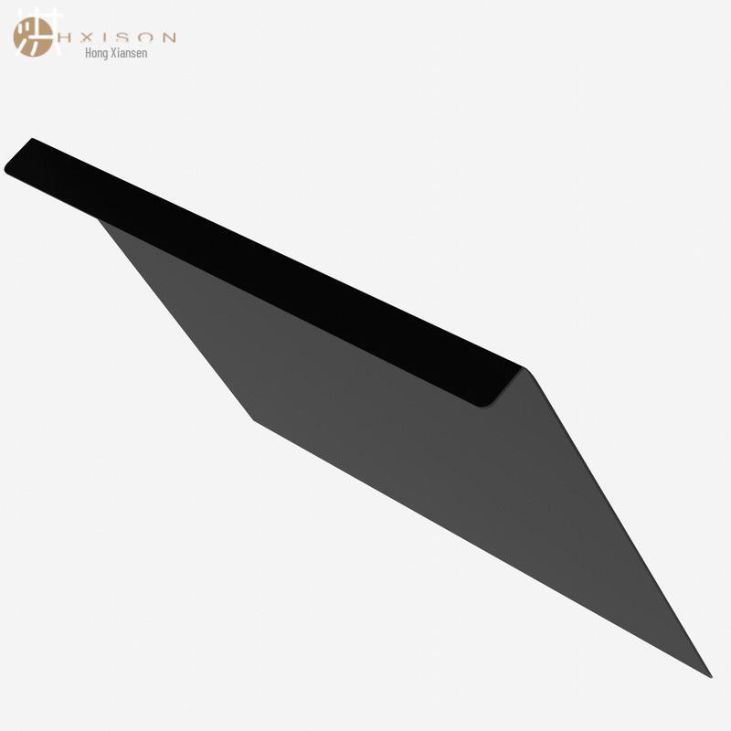 Нескользящая акриловая разделочная доска для сырой и приготовленной пищи - Прозрачная бытовая кухонная доска