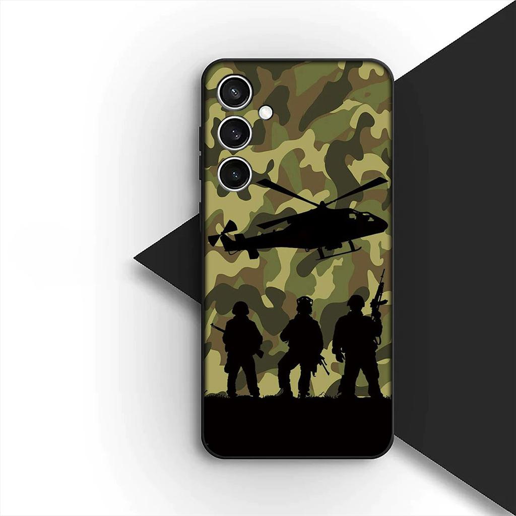 Cover for Xiaomi Redmi Note 13 14 Pro Plus ProPlus 14C 13C Pro+ 5G Casing Phone Case Military Army Special Forces Camo