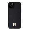 Etui do iPhone 15 Plus DKNY Leather Monogram MagSafe Czarny