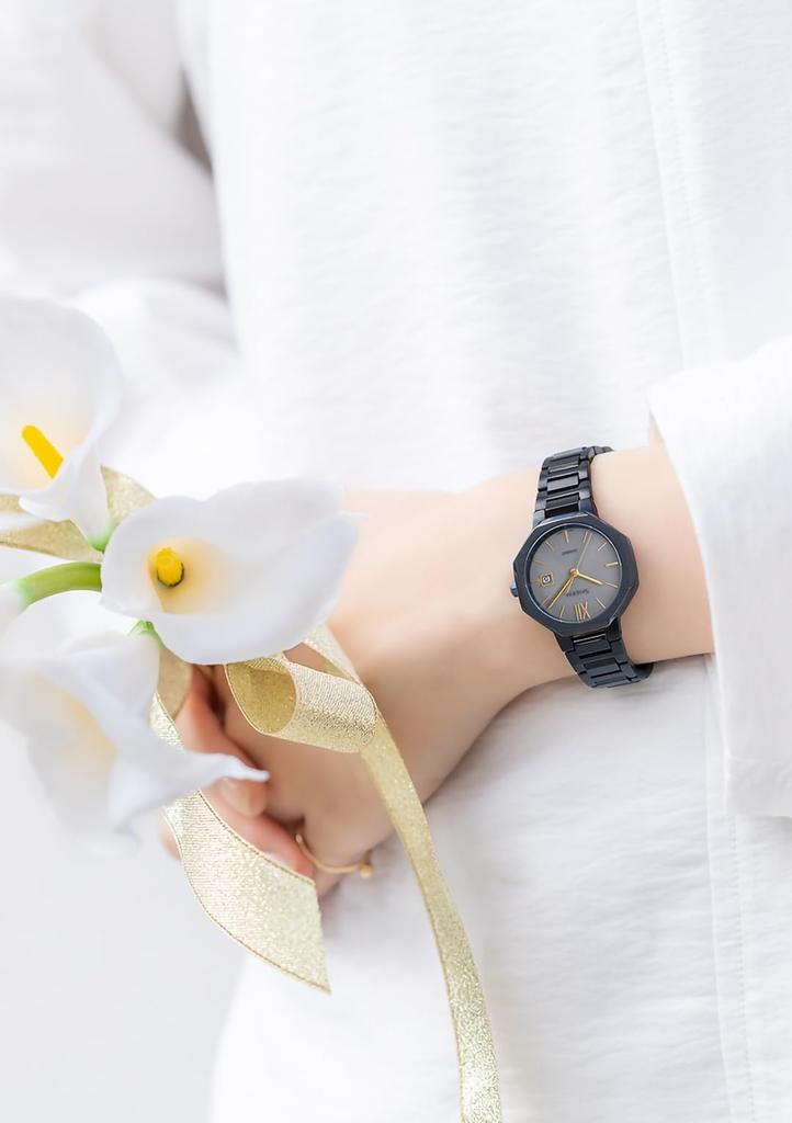 Часы SHEEN Черные [Casio] Женские SHS-4529BD-8AJF