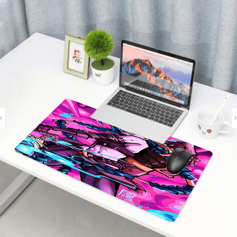 Jinx Print Mouse Pad, Anti‑Slip Desktop keyboard Mat, for PC Laptop Gaming Working Daily Use, Cool Festival Surprise Gift