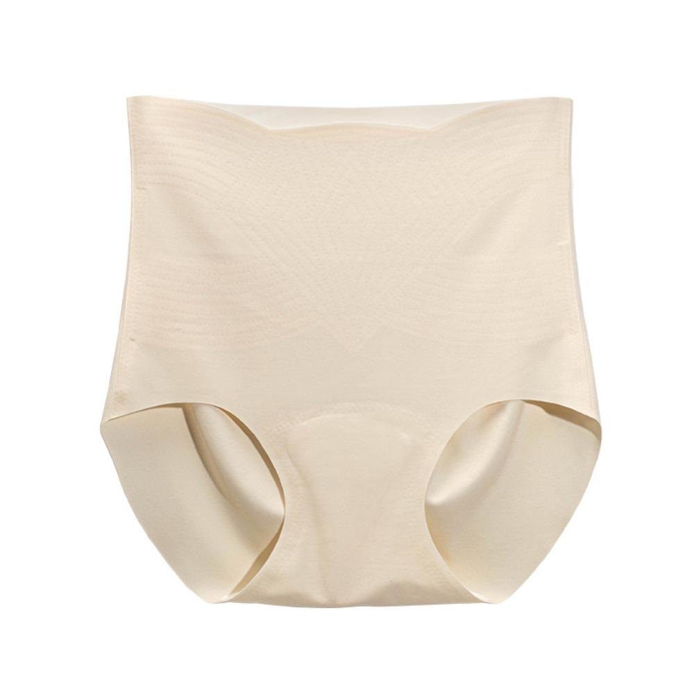 Бесшовное фитнес-невидимое нижнее белье со средней посадкой, нижнее белье для контроля живота, йога