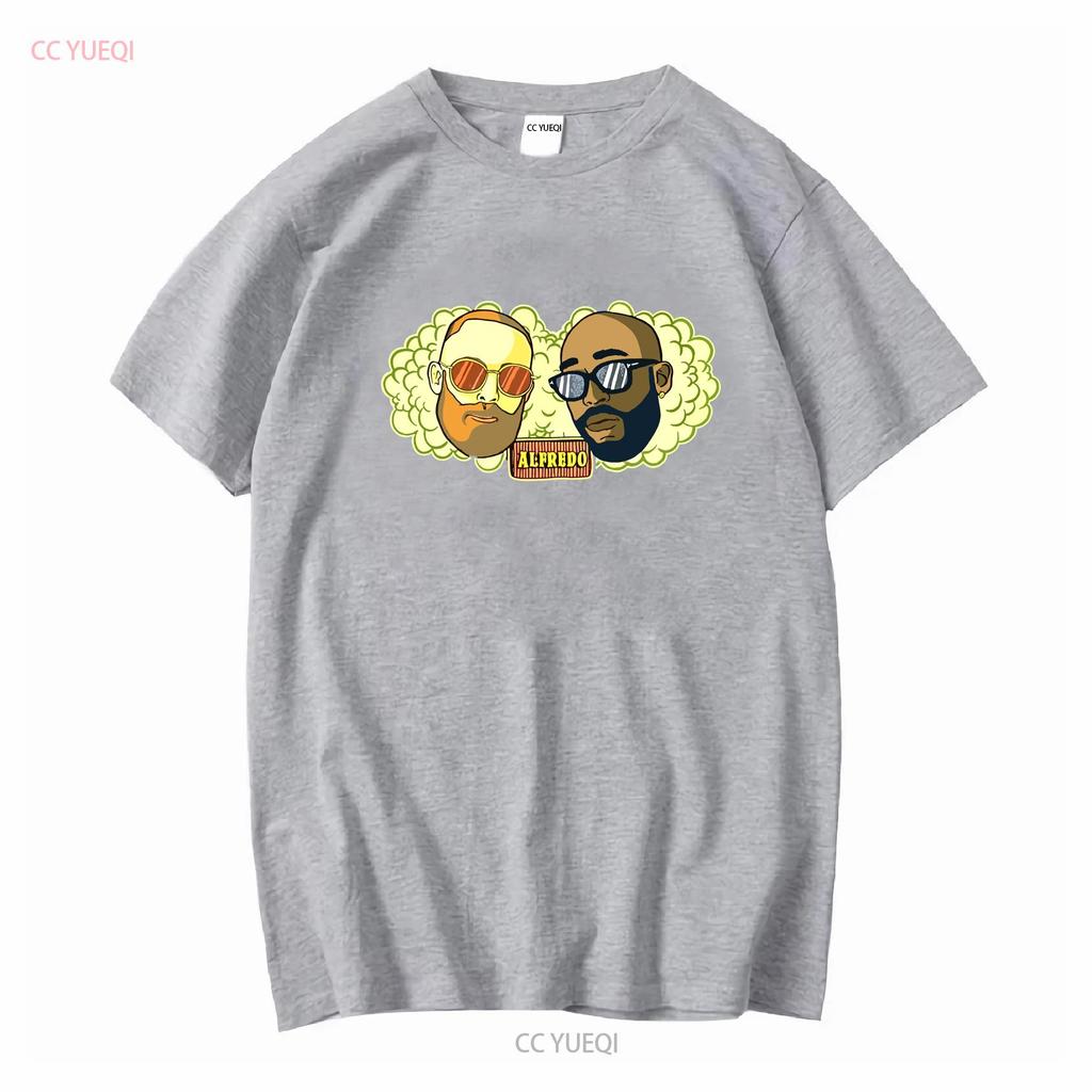 Футболка Freddie Gibbs x The Alchemist Alfredo Размер L Cheech Chong Flip винтажная Стирка Дышащая Эластичная Повседневная уличная одежда