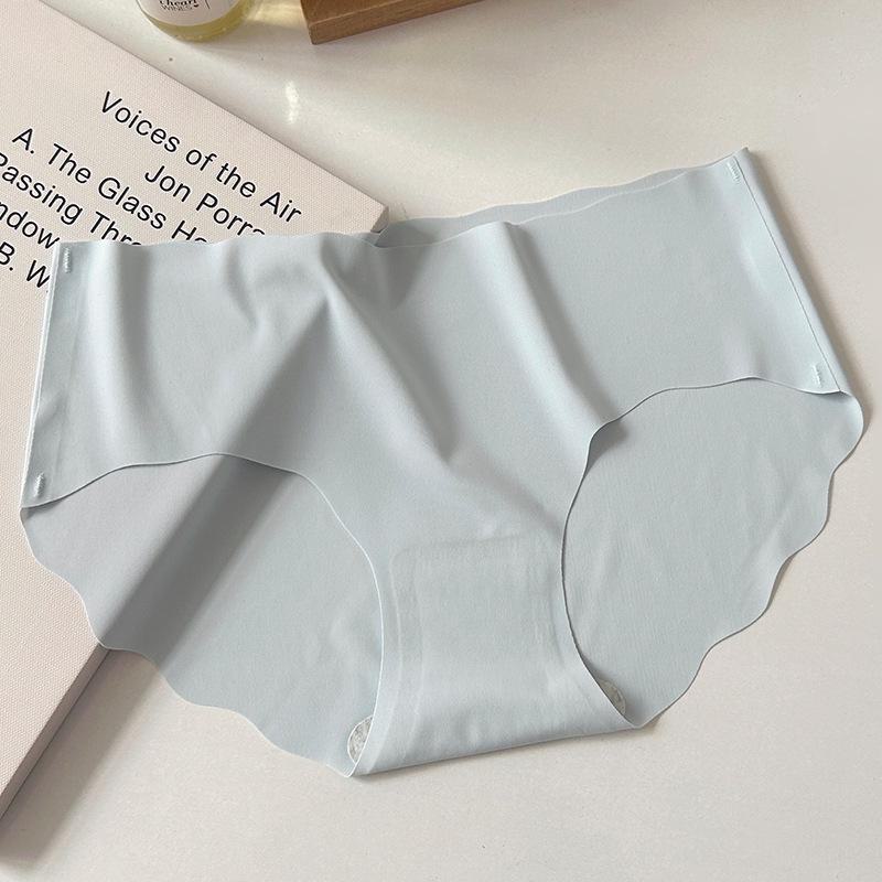 Женские бесшовные трусы Ice Silk — дышащие, сексуальные, удобные, со средней посадкой, из хлопка, идеально подходят для лета
