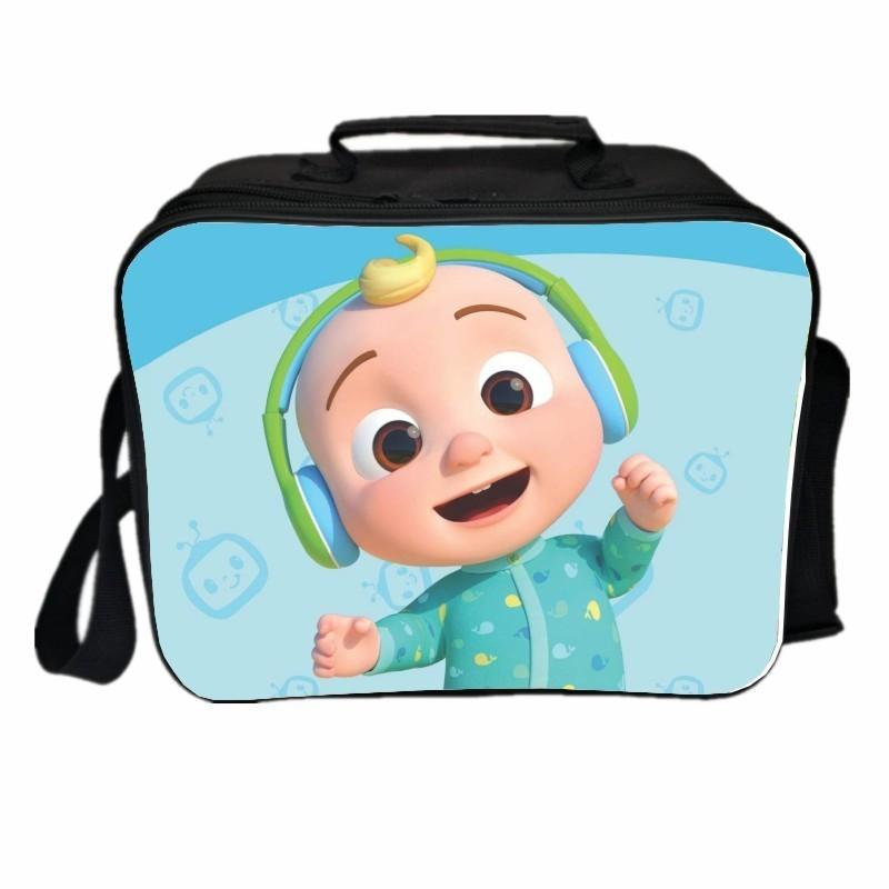 Cocomelon Insulated Lunch Box Bag With Large Capacity For Childrens Outdoor Adventures