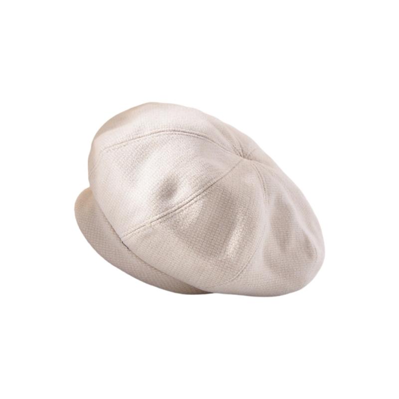 Модные Береты Кепки Клетчатые Котелки для Женщин Французская Шляпа Художника Шляпы для Вечеринки Восьмиугольные Шляпы Элегантные Зимние Осенние Круглые Шляпы