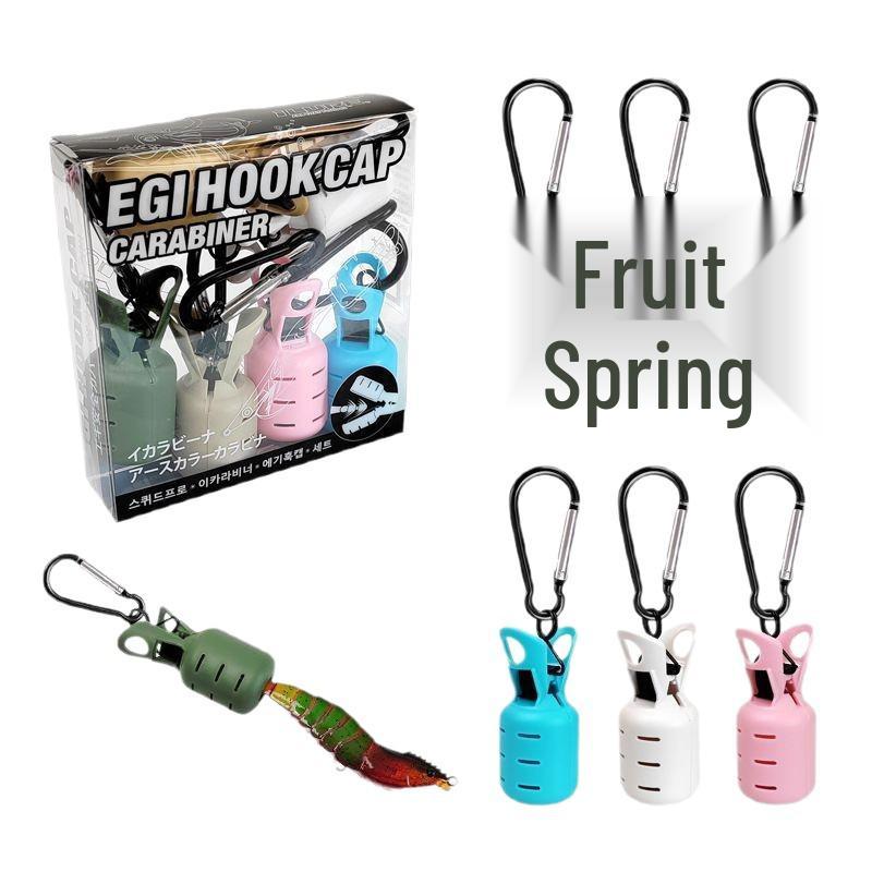 Деревянная коробка для приманок для креветок с защитой крючков и рукавами для игл кальмара, большой размер, 6 шт./коробка с застежками