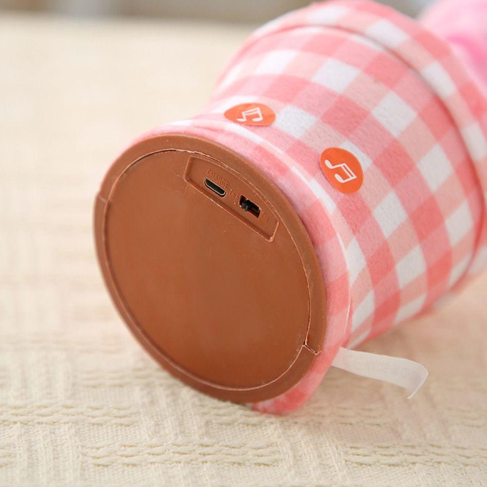 Singing Electronic Shake Dancing Toy Capybala Talking Plush Toys Birthday Gift