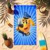 Labrador Sheriff (1) Theme Beach Towel Sand Resistant Soft And Comfortable Suitable For The Pool Camping Yoga And Diving A Travel