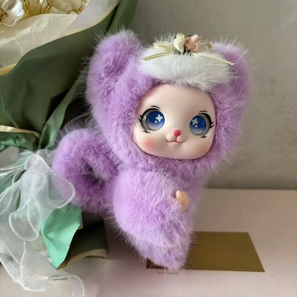 Высококачественная кукла с виниловым лицом белки Детская игрушка Фестиваль День Рождения Рождество Новый Год Подарок Настольная Коллекция Украшение