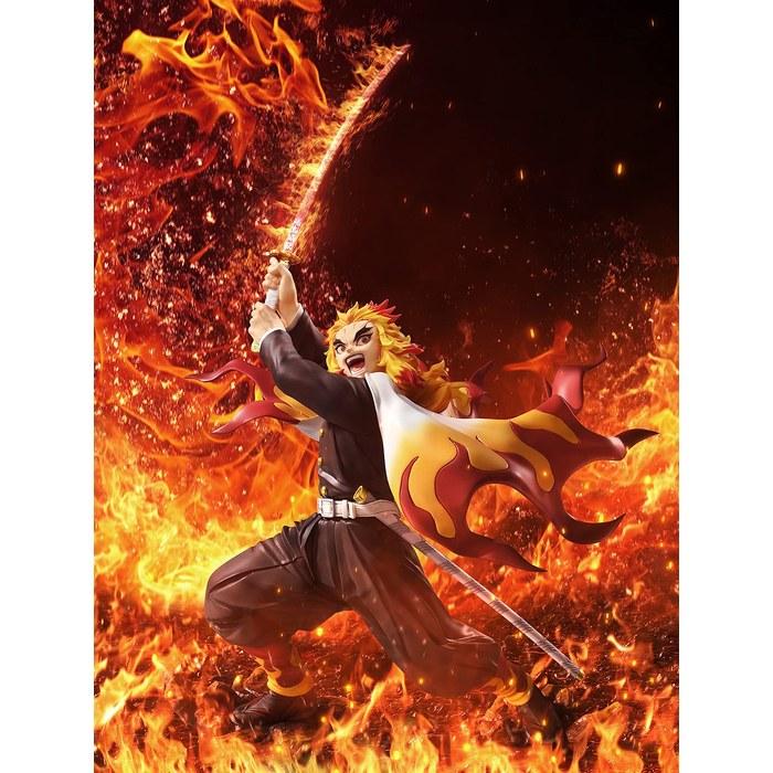 Bellfine Demon Slayer Kyojuro Rengoku 1/8 Scale PVC Painted Figure BF24319 Multicolor
