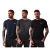 Bench Mens Logo Cotton T-Shirt (Pack of 3)