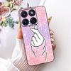 For Motorola Edge 70 Case XT2601-2 Cute Cat Peacock Painted Cover Soft Silicone Case For Motorola Edge 70 Fusion Edge70 5G Shell