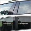 4pcs/set Car BC Column Accessories For Ram 1500 TRX 4 Door Crew Cab 2019-2023 Glossy Black Door Window Pillar Posts Trim Styling