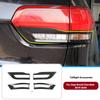 Tail Light Decoration Cover Taillight Lamp Stickers Fit For Jeep Grand Cherokee 2014-2020 ABS Car Accessories