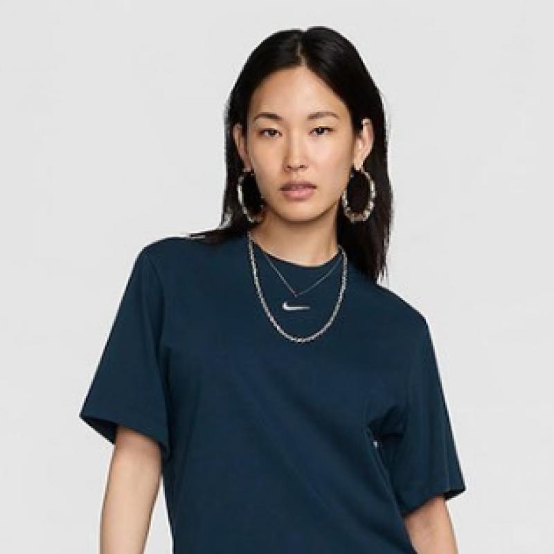 Nike Футболка с коротким рукавом, женская, незаменимая, свободная футболка DD1238 478 S2407