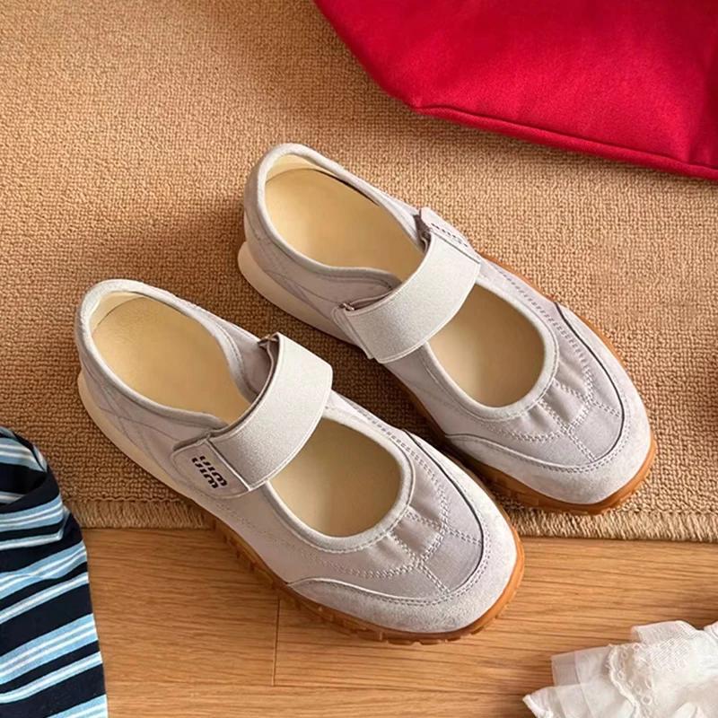 Балетки Женская Спортивная Обувь Повседневные Новые Кроссовки Летнее Платье Женская Обувь Лоферы 2025 Дизайнерская Для Ходьбы Бега Zapatos De Mujer