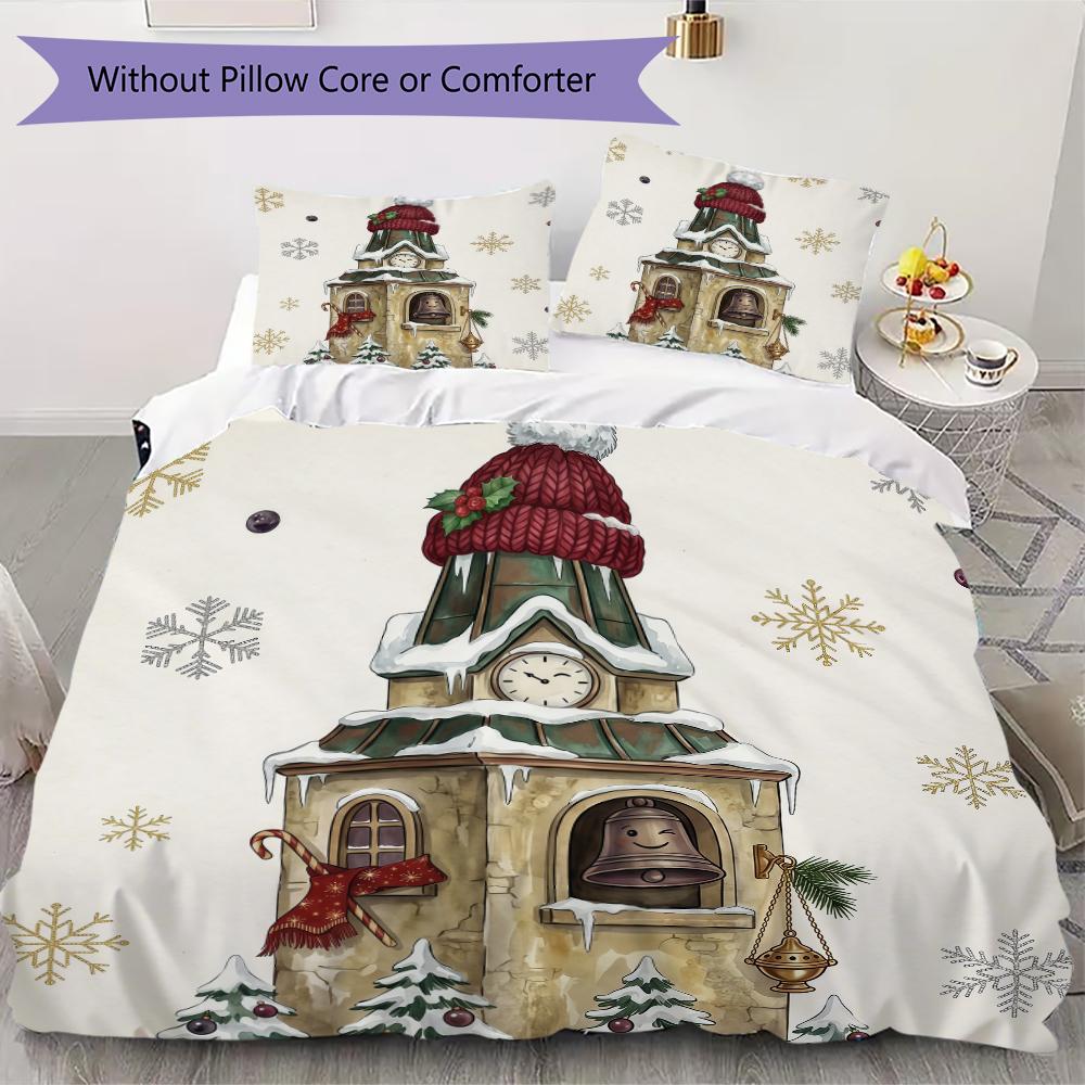 Truck Decorations Pattern Bedding uilt Set uilt Cover Pillowcase Home Decoration Birthday Gift (1 * duvet cover + 2 * pillowcase without core)_XIA
