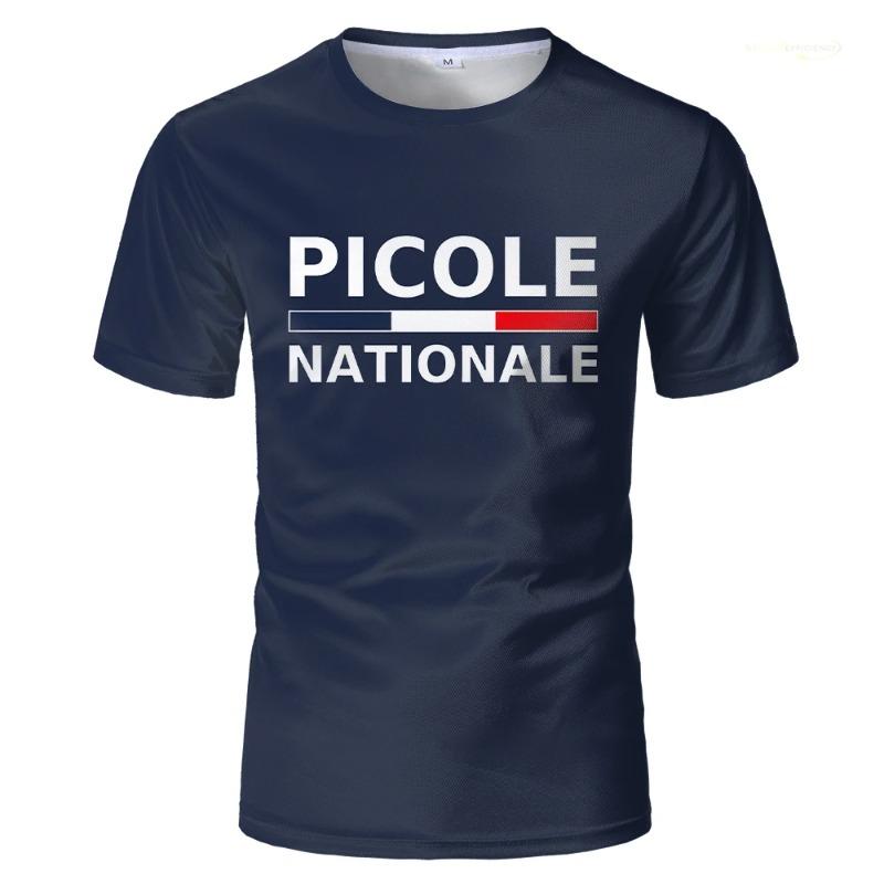 Picole Nationale Футболка Свободная Мужская Футболка с 3D-принтом National Picole Футболки Юмористическая Мужская Футболка Классические Топы