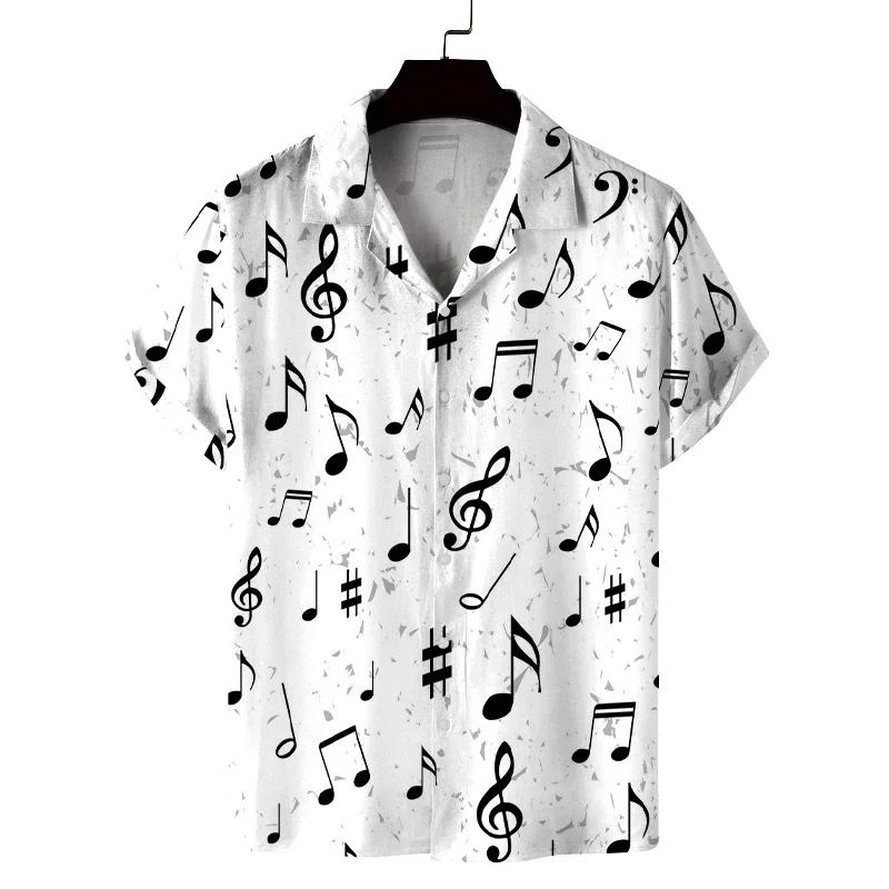 Printed, Stylish, and Cool Music-inspired Style, Loose-fitting Shirts for Men and Women