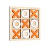 Крестики-нолики Классическая настольная игра XOXO Семейное развлечение Дорожные игрушки Стратегические игрушки Идеально для подарков на день рождения Деревянная сетка 3x3 JXB