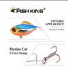 FISH KING Зимняя приманка для зимней рыбалки Балансир 3D глаза Джиг-приманка Жесткая приманка Балансировщики для ловли окуня и щуки